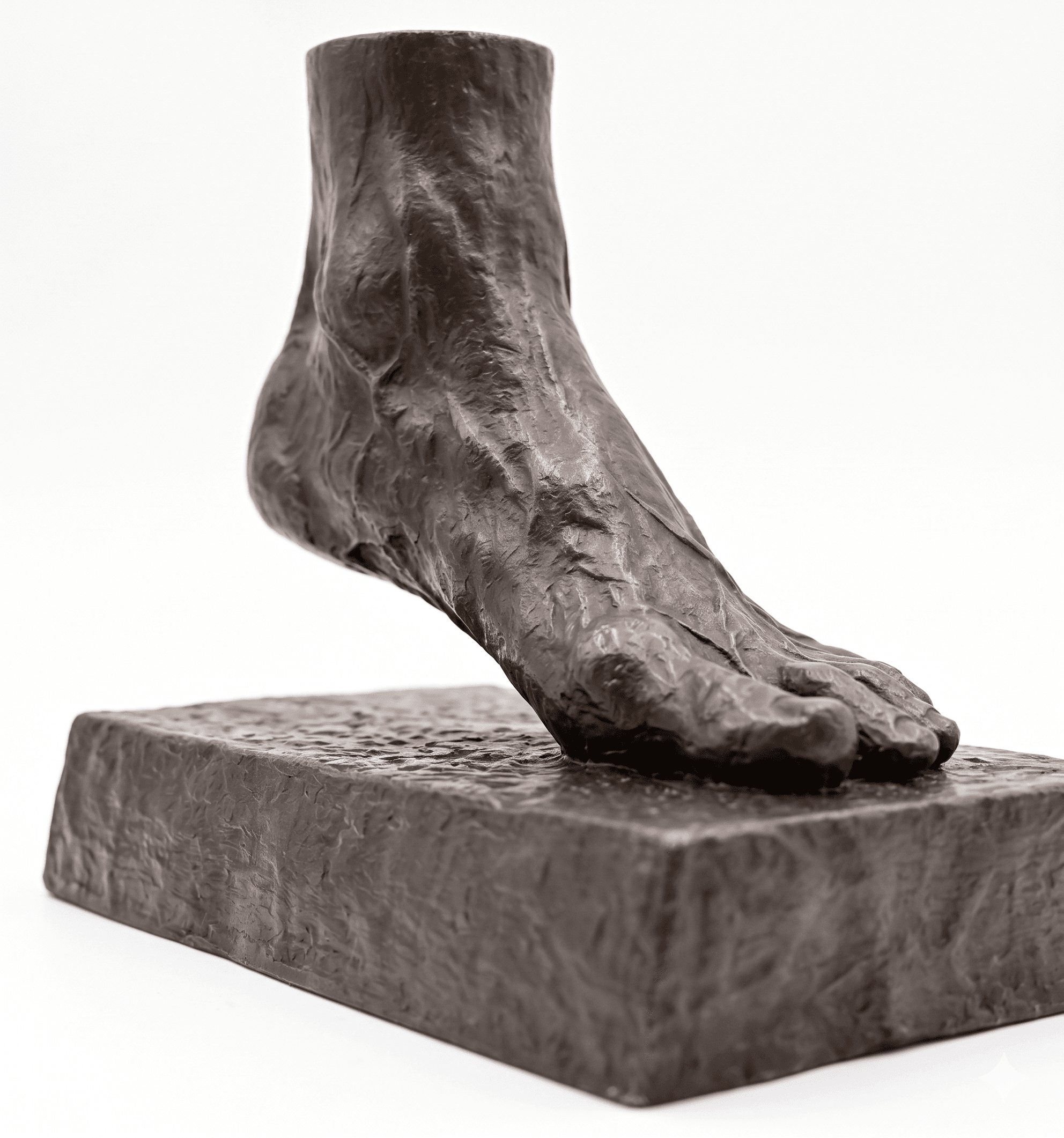 Escultura en bronce detalle