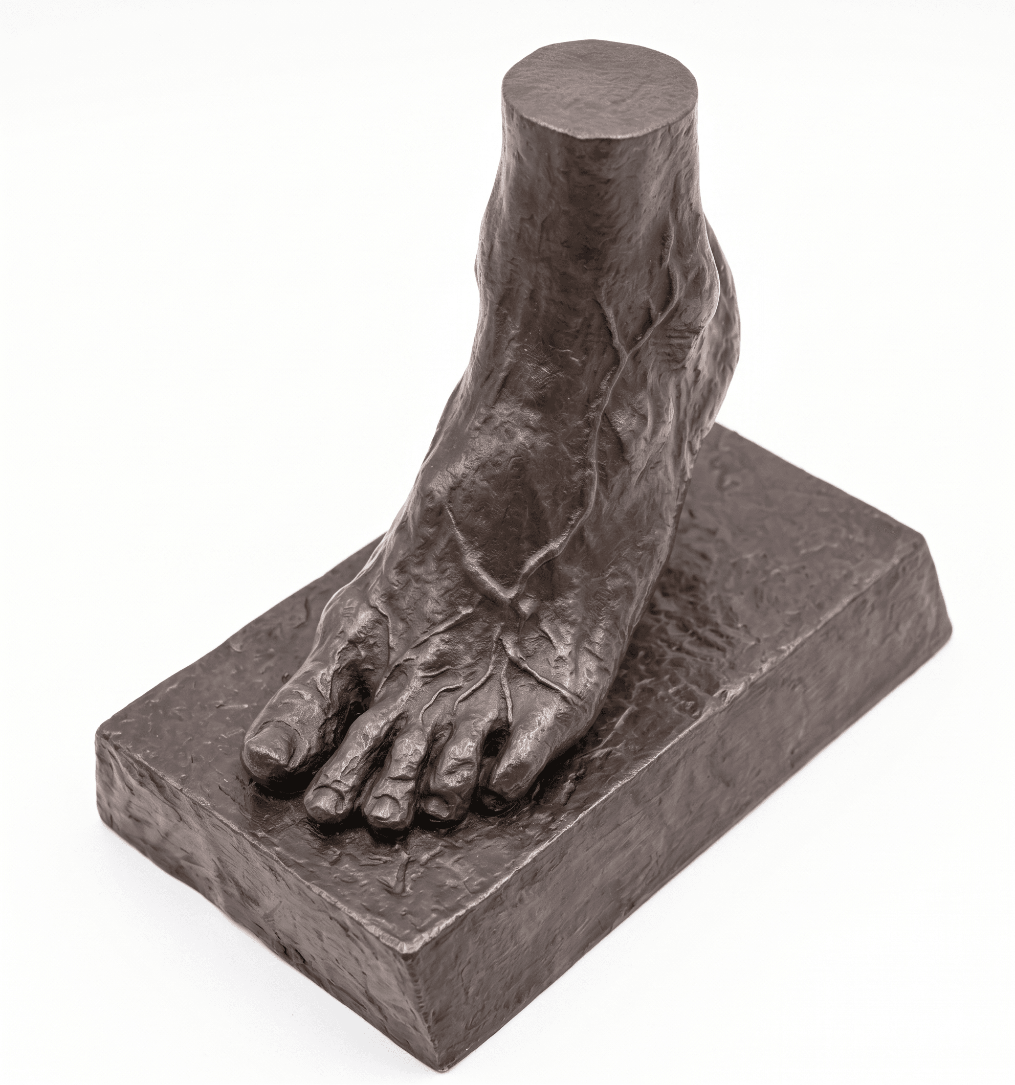 Escultura en bronce detalle