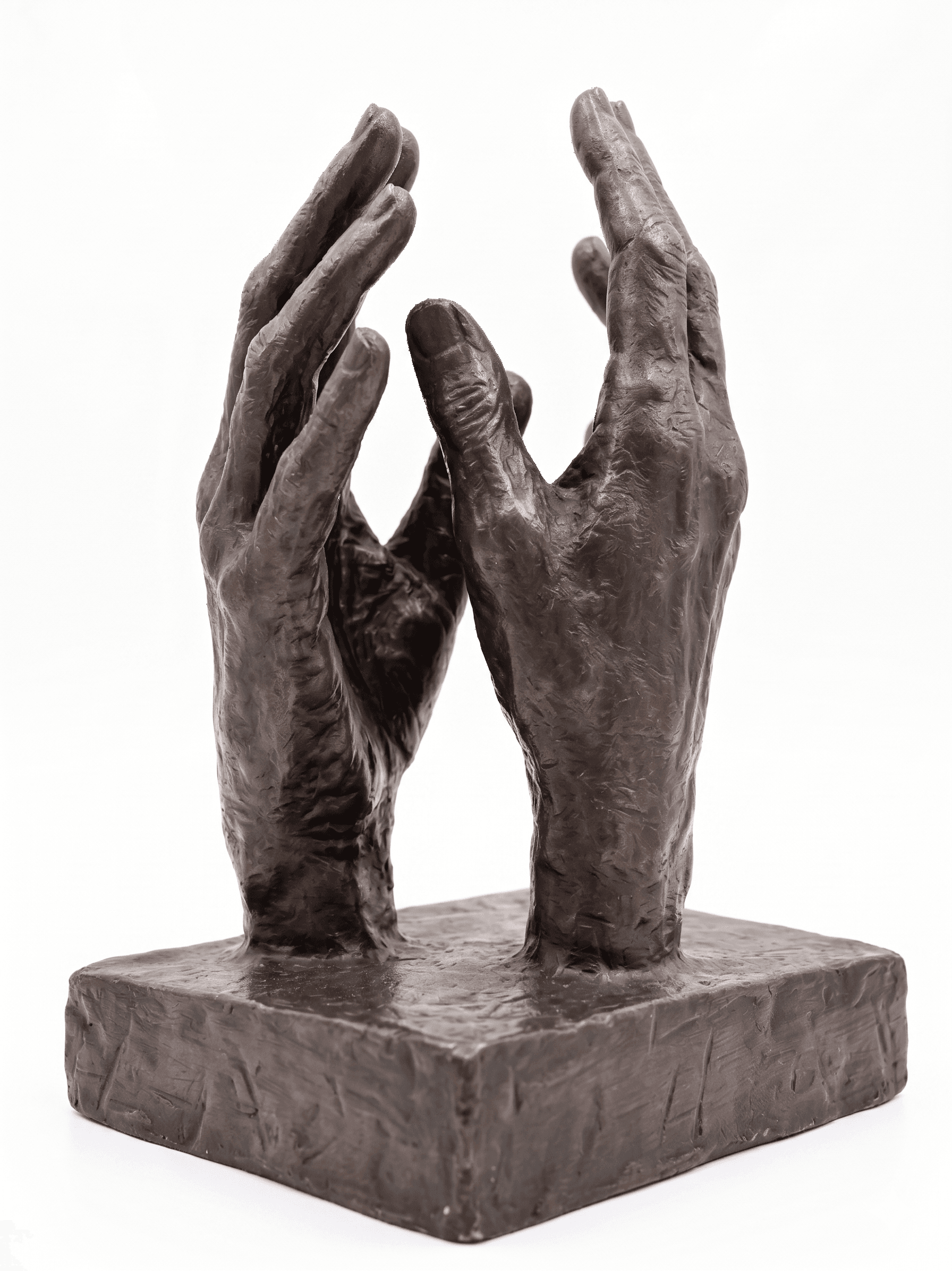 Escultura en bronce detalle