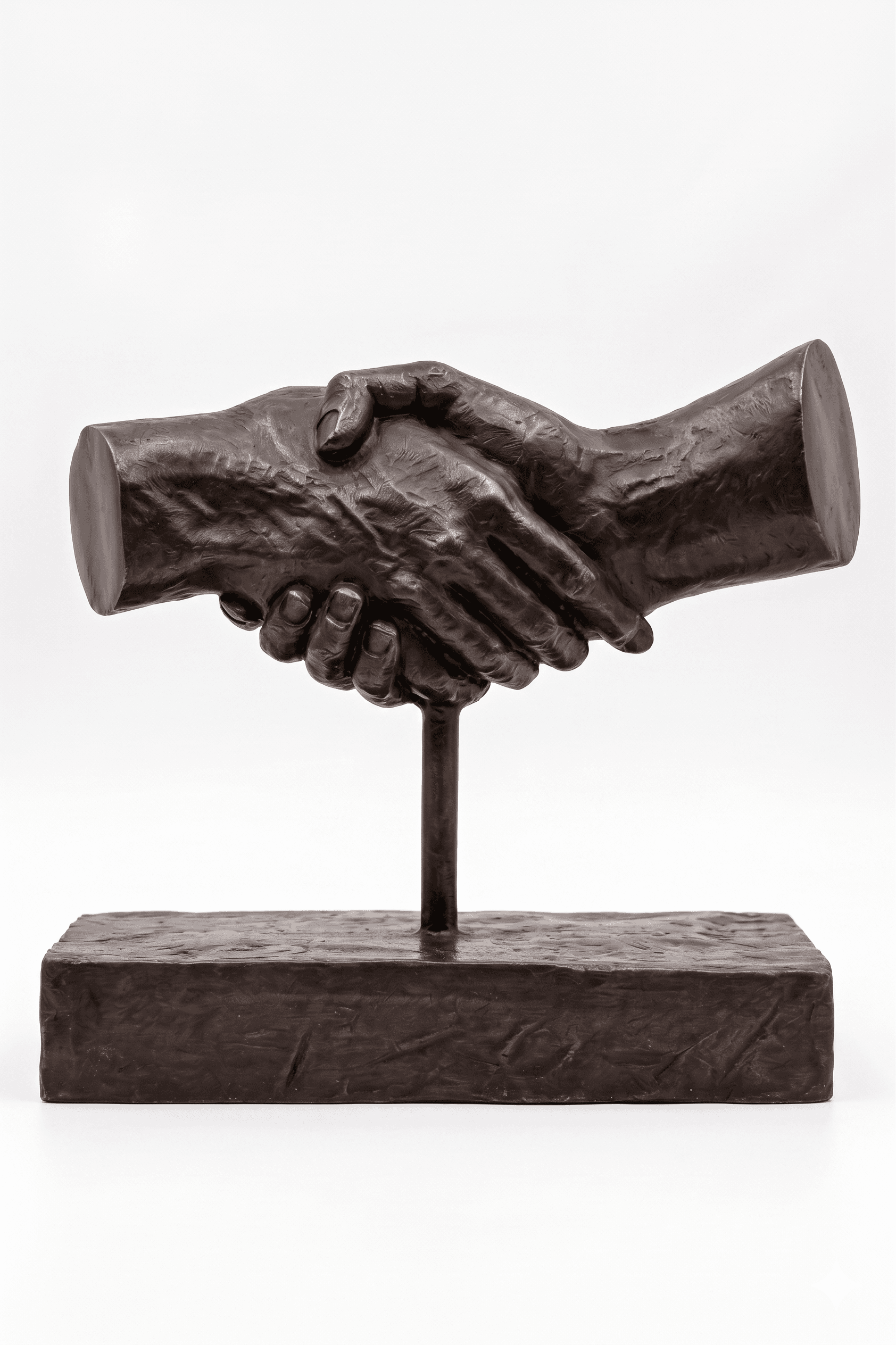 Escultura en bronce detalle
